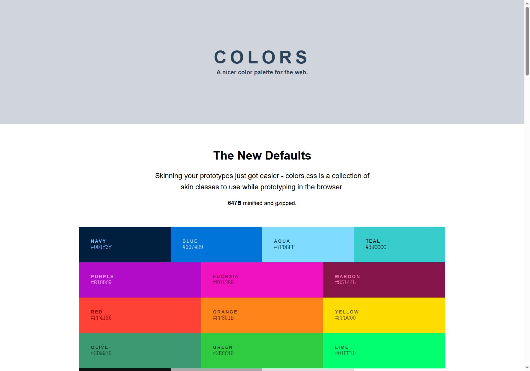 Colors